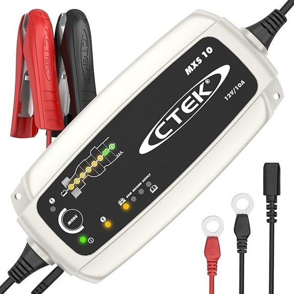 CTEK Multi MXS 10 10A 12V 8-Stage Battery Charger Conditioner Sky Black
