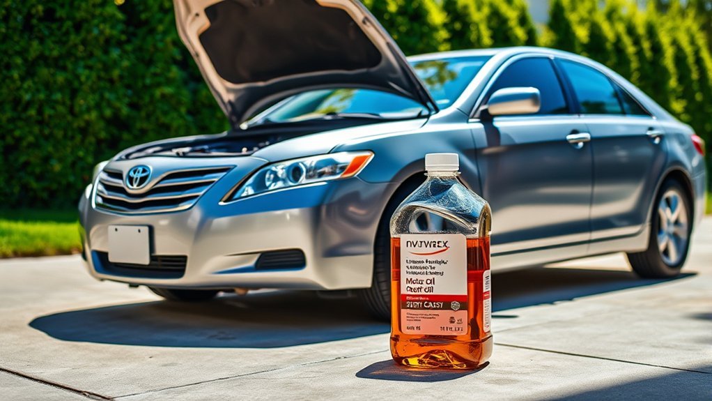 2007 toyota camry oil specifications