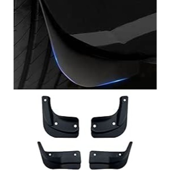 2024 Model 3 Mud Flaps Splash Guards (4 pcs)