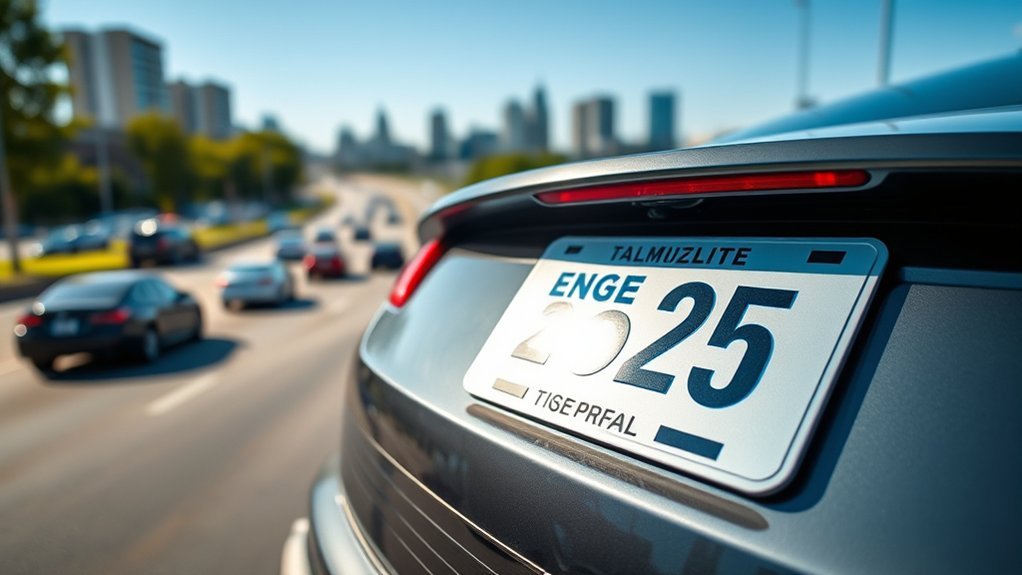 2025 registration plates requirements