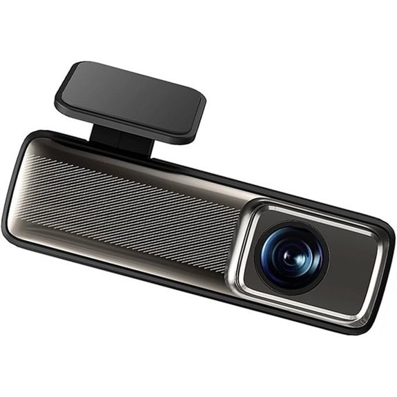 4K Dashcam Camera for Front and Rear View