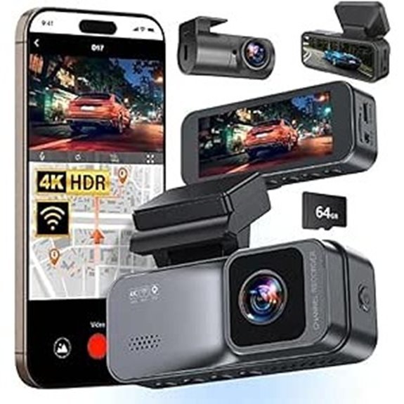 Osmo Dashcam Pro 4K Wireless Car Dashcam