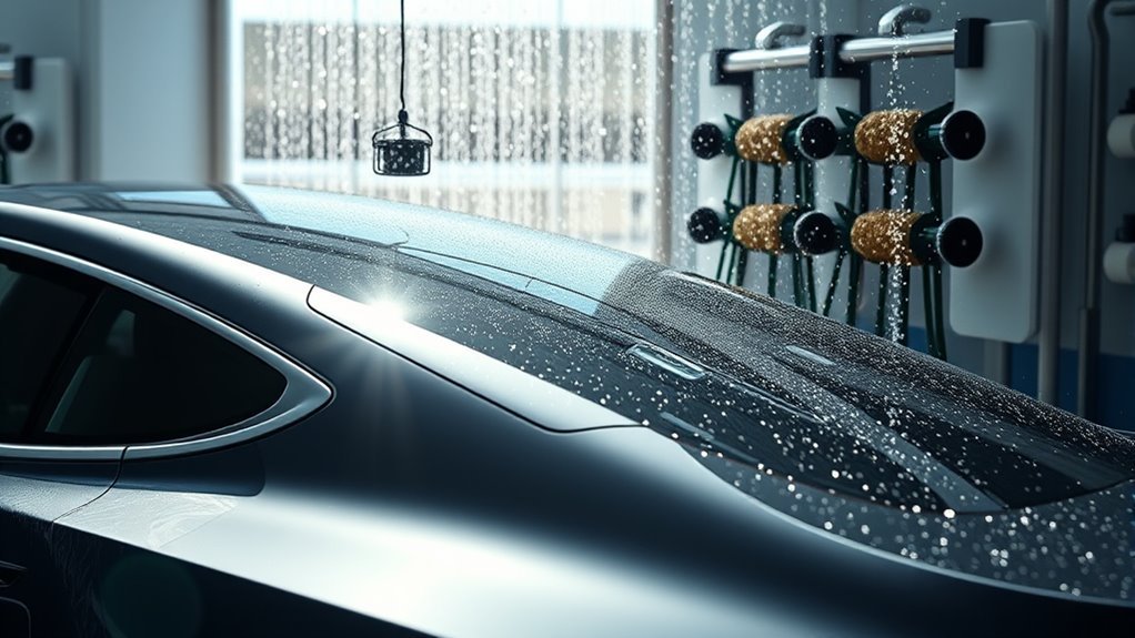 activate tesla car wash