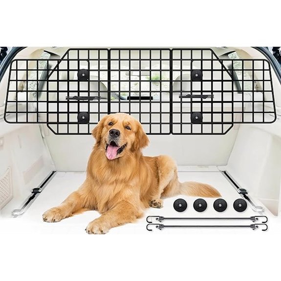 FEED GARDEN Adjustable Dog Car Barrier for SUVs