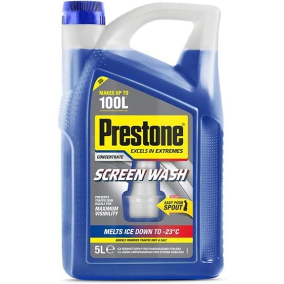 Prestone Extreme All Seasons Visibility Concentrate Car Screen Wash 5 Litre