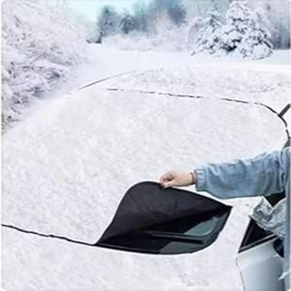 Generise 4 in 1 Winter Car Cover and Sunshade
