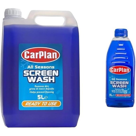 CarPlan All Seasons Ready Mixed Screen Wash (5L & 1L)