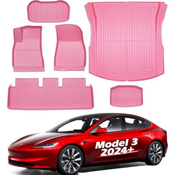 Floor Mats for Tesla Model 3 Highland (All Weather)