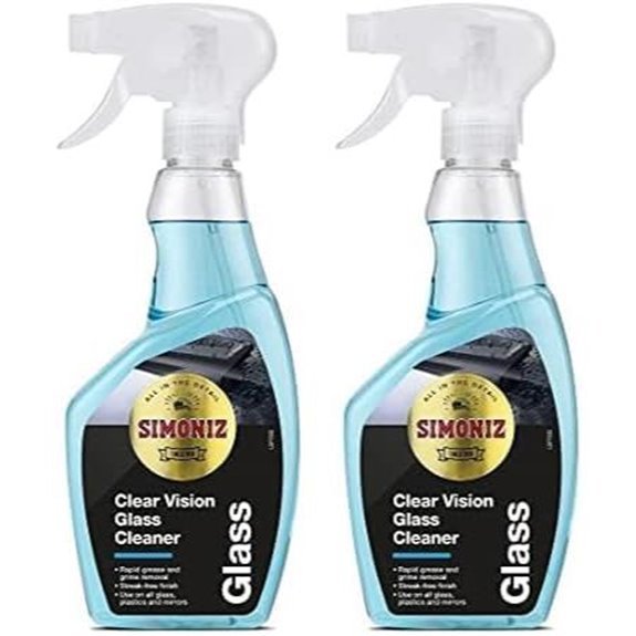 Simoniz SAPP0080A Anti-Glare Glass Cleaner 500ml (Pack of 2)