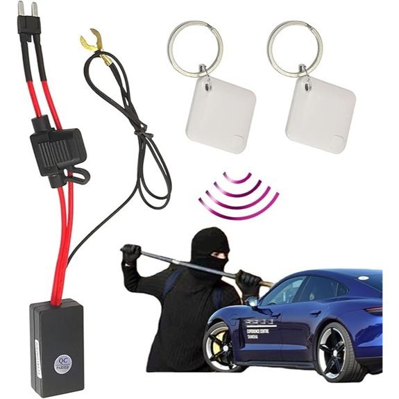 Wireless Car Immobilizer with Auto-Sensing Function
