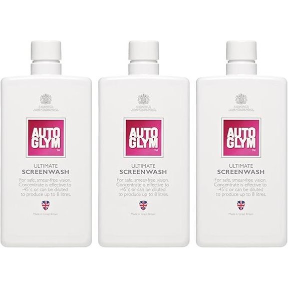 Autoglym Ultimate Screenwash - 500ml (Pack of 3)