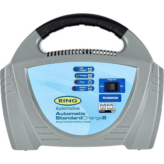 RING 8A Automatic Car Battery Charger for Vehicles