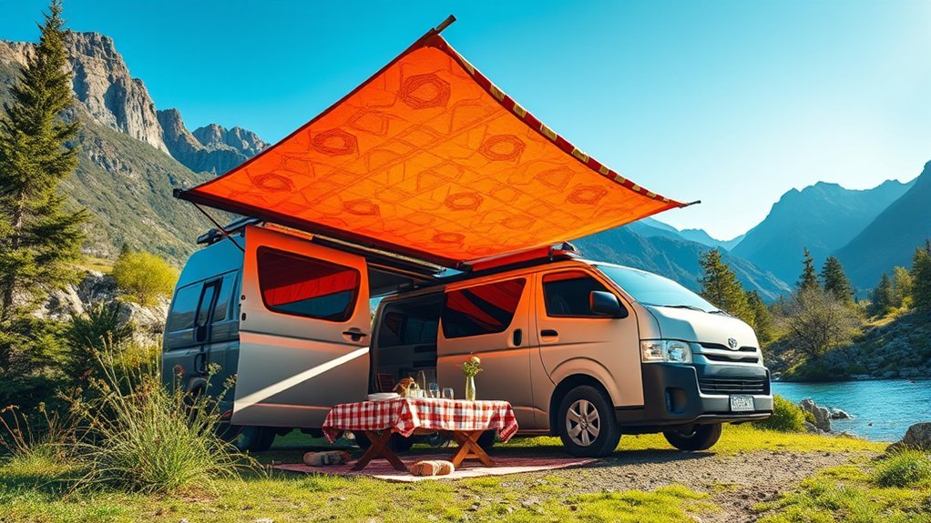 awnings for toyota hiace