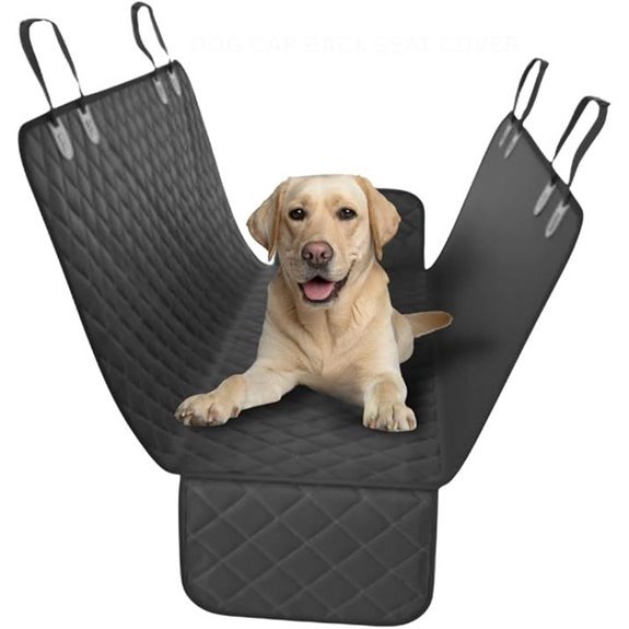 Dog Car Seat Cover for Back Seat Protection