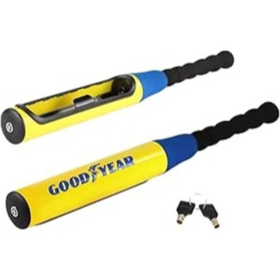 Goodyear Baseball Bat Style Steering Wheel Lock