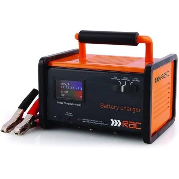 Hilka RAC-HP026 12A Battery Charger Black Orange