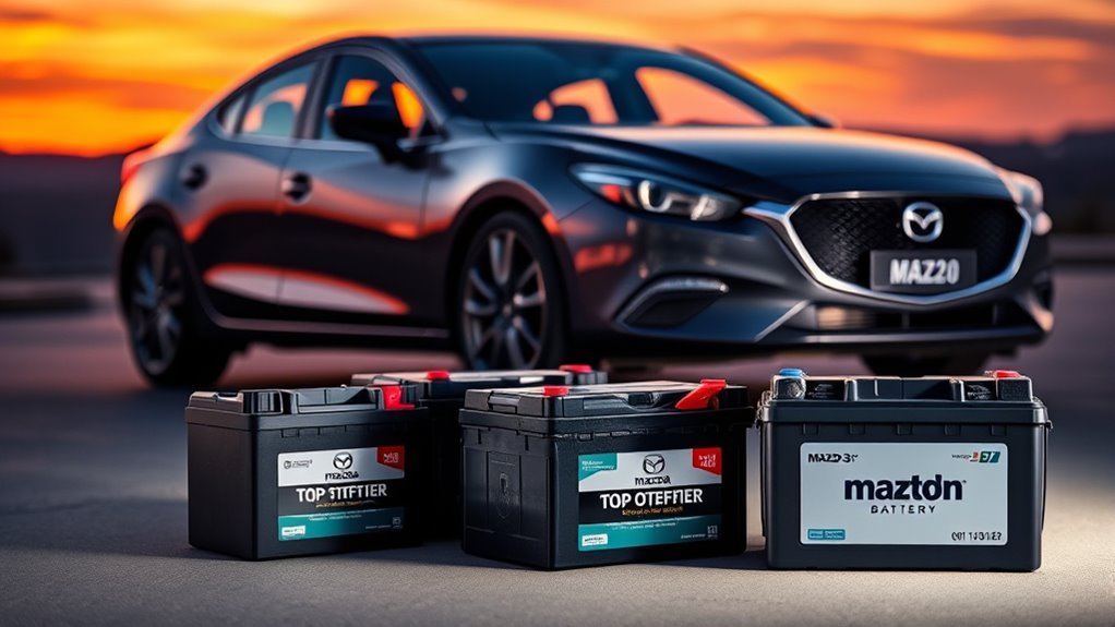 best batteries for mazda 3