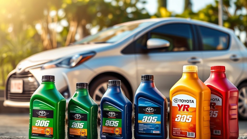best oils for yaris
