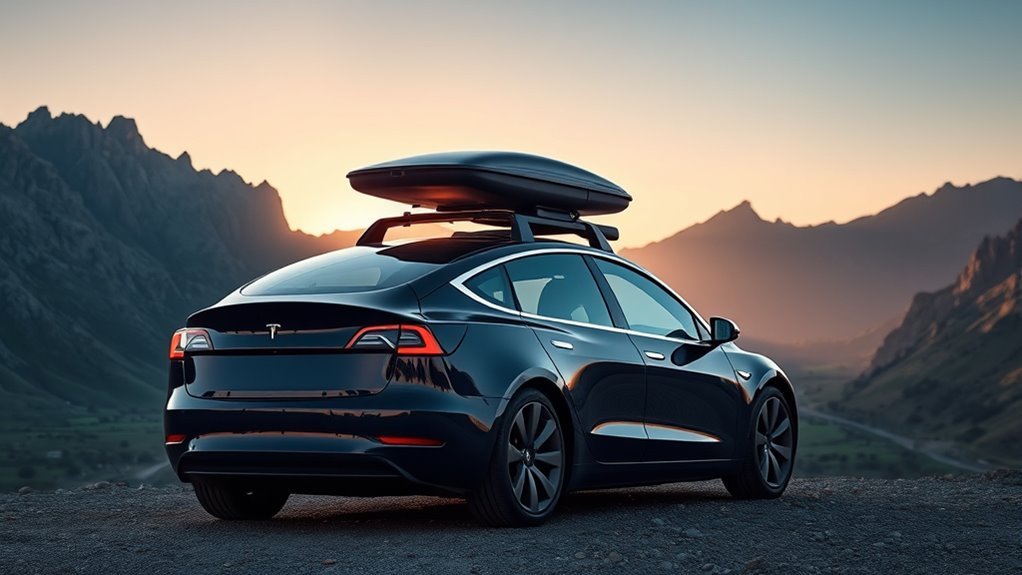 Top Roof Boxes for 2026 Tesla Model 3 Adventures