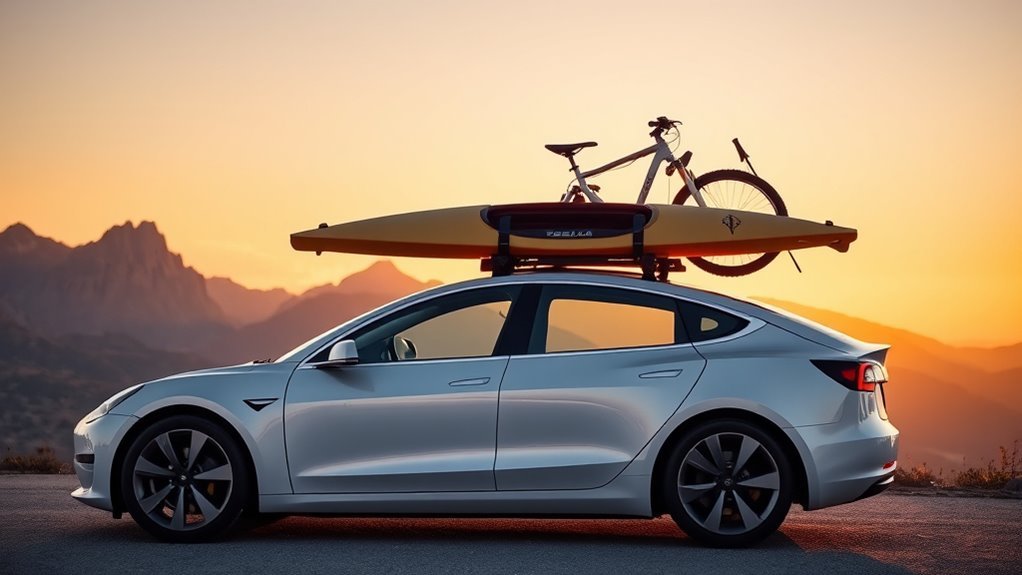 Top Roof Racks for 2026 Tesla Model 3 Adventurers