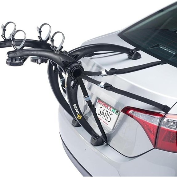 Saris Bones Car Trunk Bicycle Rack Carrier (2-3 Bikes)