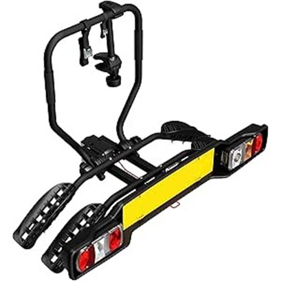 Peruzzo Siena Tow Ball Cycle Carrier Black 2 Bikes