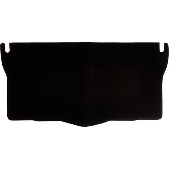 Sakura WW1042 Carpet Boot Mat Black Trim