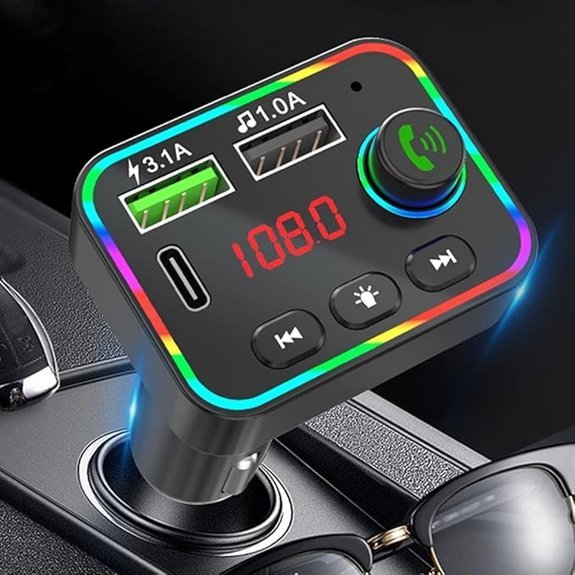 Bluetooth 5.0 Car Mp3 Player & FM Transmitter