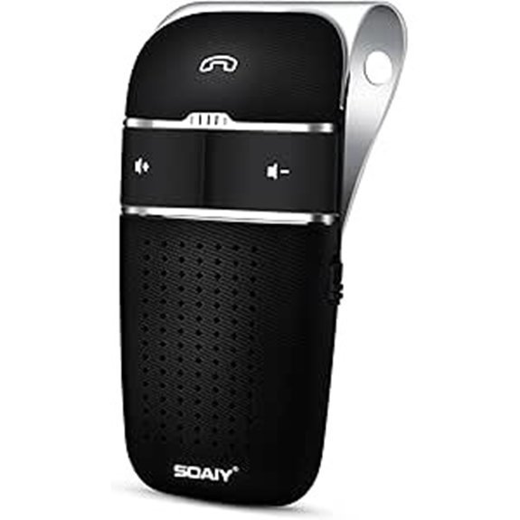 SOAIY S-32 Bluetooth In-car Speakerphone with Voice Command