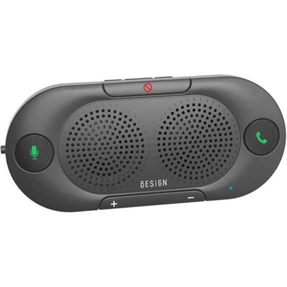 Besign BK06 Bluetooth Car Speakerphone with Visor Clip