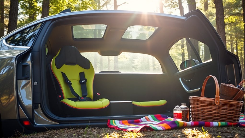 booster seats for tesla