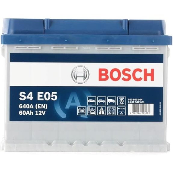 Bosch S4E05 Car Battery with Efb Technology