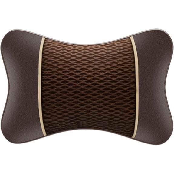 Car Headrest Pillow with Breathable Neck Cushion