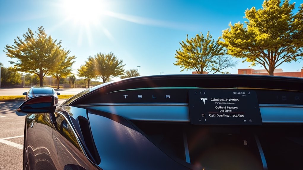 cabin overheat protection feature