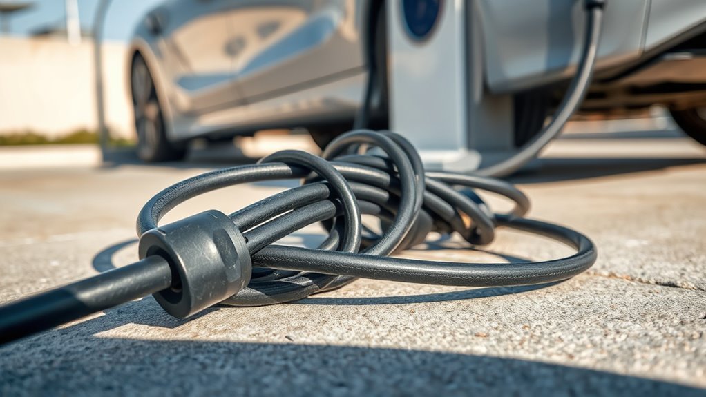 cable damage reduces efficiency