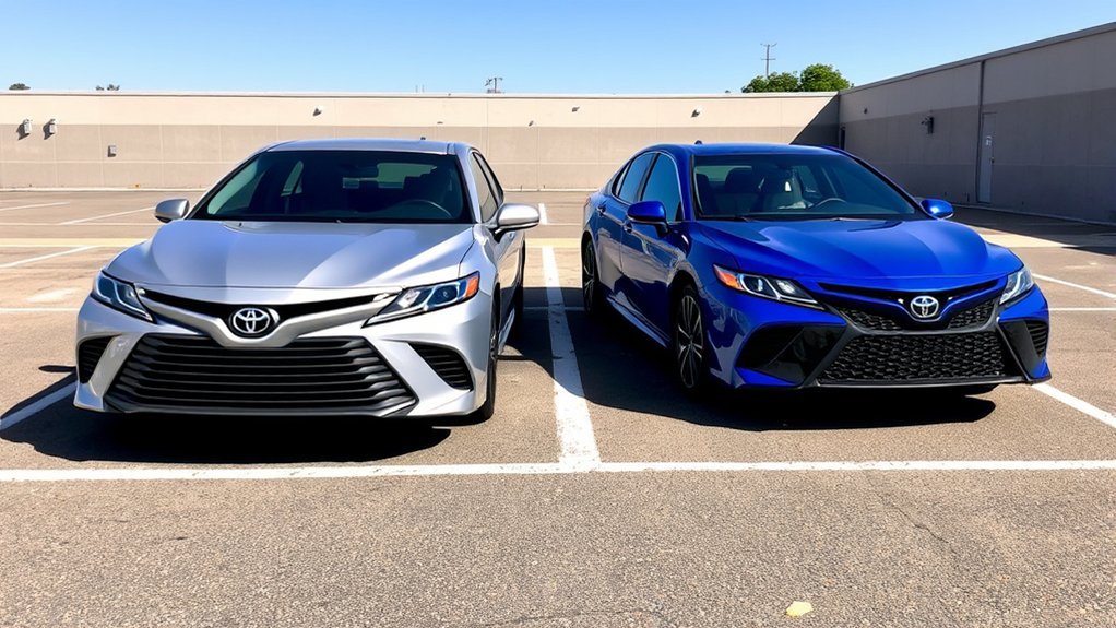 camry le and se comparison