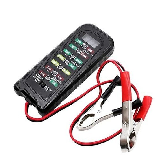 12V 24V Car Battery Tester and Fault Detector