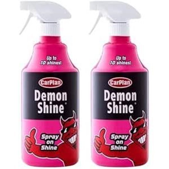 CarPlan Demon Shine Spray On Pink 1 L (Pack of 2)