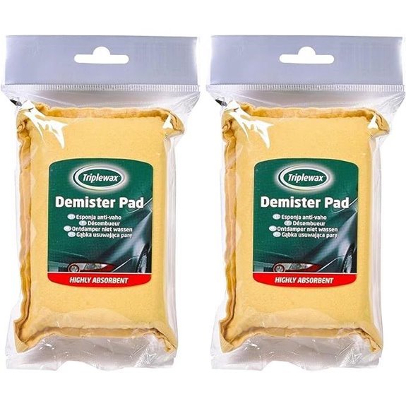 Triplewax Car Chamois Demister Pad (Pack of 2)