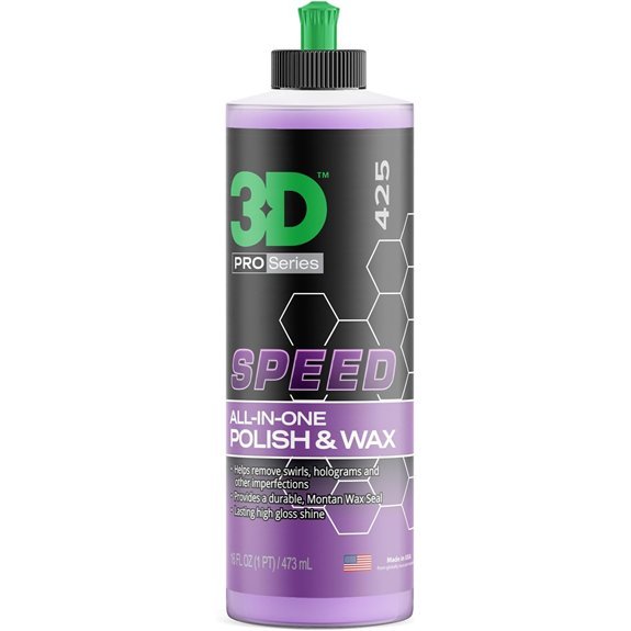 3D Speed Car Scratch Remover Polish & Wax