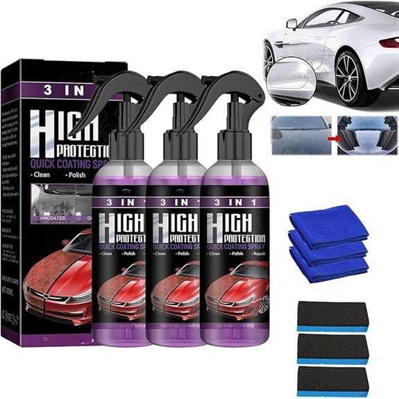 Coating Renewal Agent 3 In 1 Car Spray Wax
