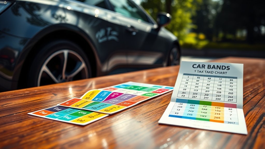 car tax emission bands