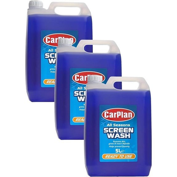 CarPlan All Seasons Ready Mixed Screen Wash 5 L (Pack of 3)