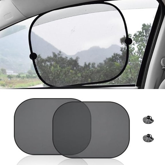 2PCS Car Window Shades for Baby Protection