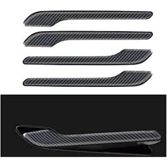 Tesla Model 3/Y Carbon Fiber Door Handle Cover 4PCS