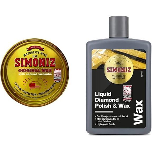 SIMONIZ Original Carnauba Wax 150g and Polish