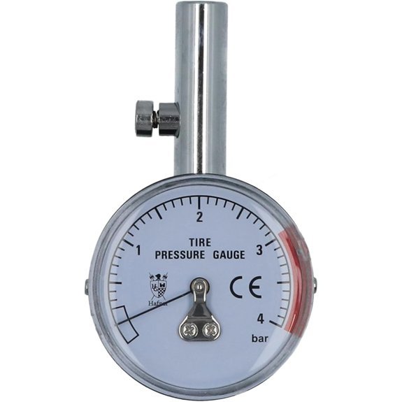 Carpoint Professional Tyre Pressure Gauge silver