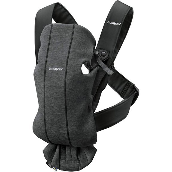 BabyBjörn Baby Carrier Mini 3D jersey Charcoal grey