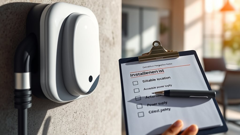 chargepoint installation compliance criteria