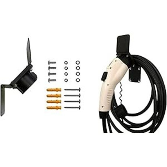 EVSE EV PHEV Charger Plug Holder with Organizer